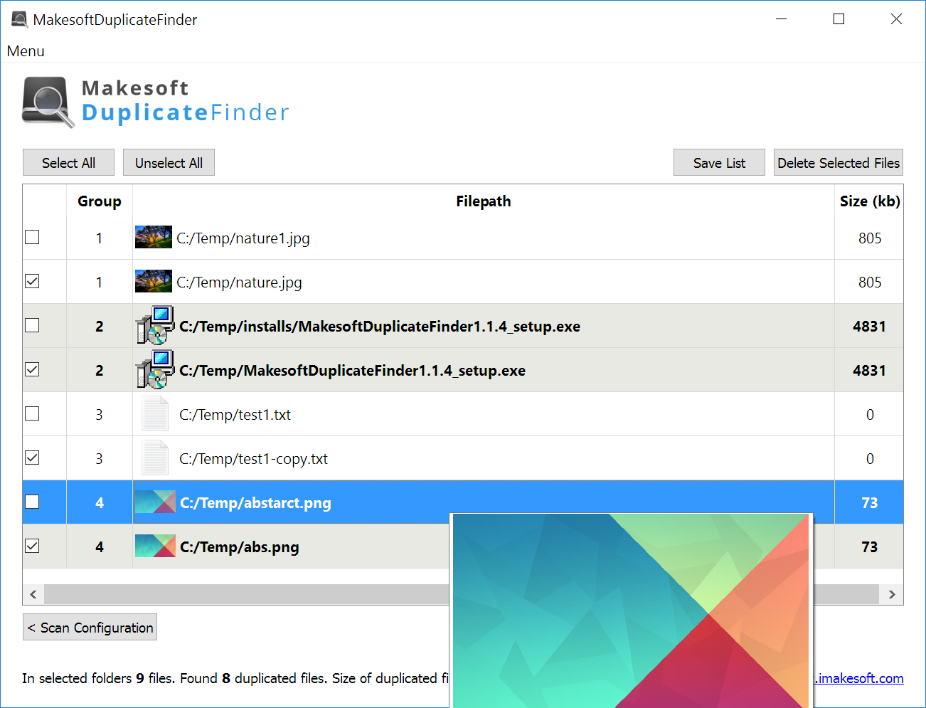 Makesoft DuplicateFinder Windows 11 download